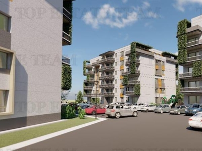 Proiect dezvoltare imobiliara 4 blocuri P+5 (48 apartamente / bloc)