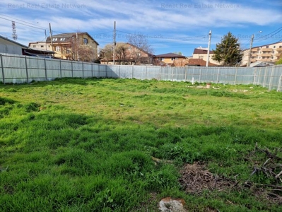 Teren in suprafata de 594 mp cu dubla deschidere si vedere spre Lac