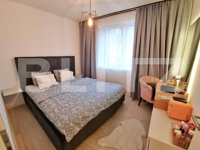 Apartament 2 camere, 47 mp finisat, +terasa de 18mp, garaj, zona Auchan Iris