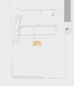 Teren 3823,16 mp in Stolniceni cu deschidere la DN