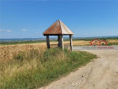 Teren extravilan comuna Poplaca, jud. Sibiu