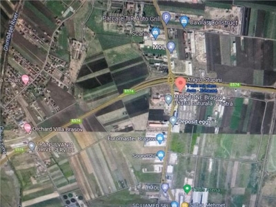 Teren Intravilan Industrial pe 3.300 mp la DN 13, Brasov