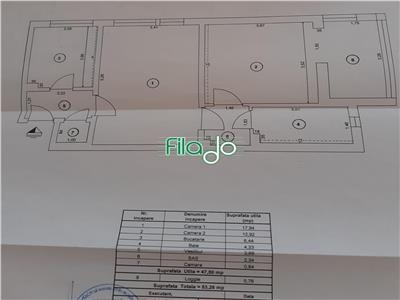 Apartament 2 camere, centrala proprie, Titan Metrou