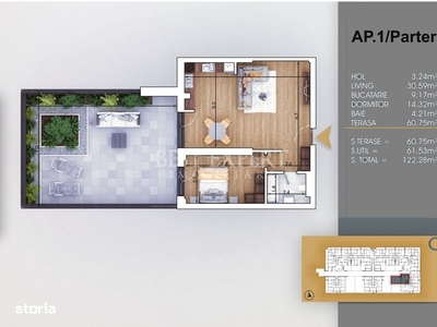 2 Camere superbe FInisaje Top-la 5 minute metrou N.Teclu