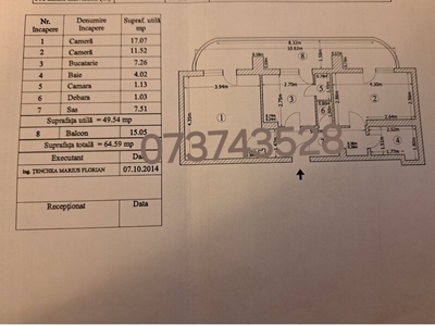 Apartament 2 camere Obor, Mosilor, Mihai Bravu langa metrou vav Parcul Obor