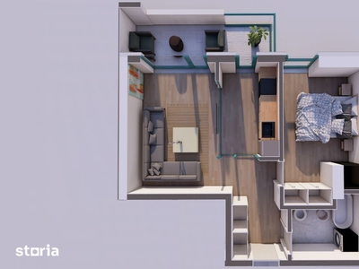 Apartament de 2 camere ,Prima faza Metalurgiei