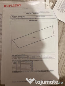 Teren intravilan 545mp județul Gorj sat Pades