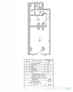 Zona Piata Bobocica 62 mp vad comercial