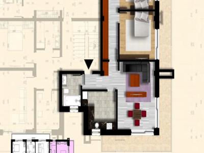 3 camere, decomandat, 109 mp, de vanzare apartament nou in zona Bucium, Hanul Trei Sarmale, Cod 141838