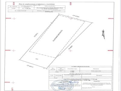 Teren 3000 mp zona Romstal