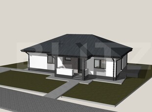 Casa Plan Parter 100 mp, 500 mp teren Vorovesti