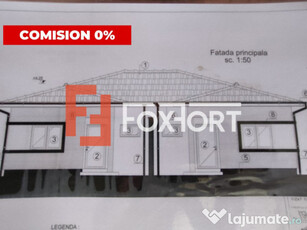 Duplex pe parter cu 3 camere COMISION 0% in Mosnita Veche -