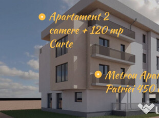 Metrou Aparatorii Patriei Apartament 2 camere 120 mp curte