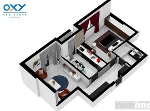 Rahova-Oxy Residence, 2 Camere 59 mp mega discount