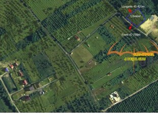 Teren de vazare Pometului 1.644mp Extravilan