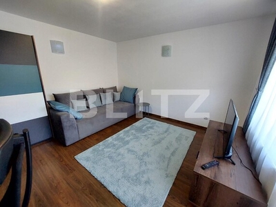 Apartament la cheie, 1 camera, decomandat, 37mp, balcon, zona Stejarului