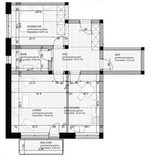 Apartament 2 camere, Militari Residence,mobilat,utilat, Tineretului 85