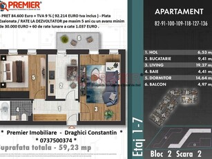 Apartament 2 camere B.dul Metalurgiei, Parc Tudor Arghezi