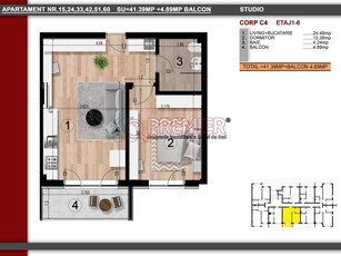 Apartament 2 camere Biruintei