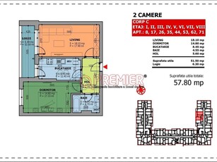 Apartament 2 camere Brancoveanu, Luica, 2 camere video real