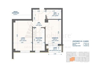 vând apartament cu 4 camere