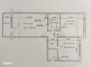 3 camere open space, parcare, Zorilor, Spitalul de Recuperare,UTCN,UMF