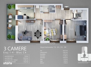 METALURGIEI - Grand Arena vanzare apartament 2 camere