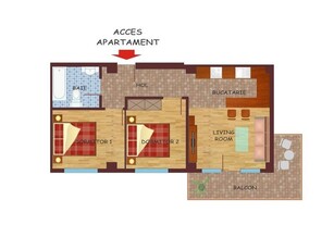 Apartament 3 camere Militari Residence, 3 camere bloc nou