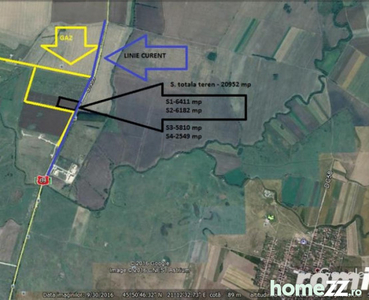 Sanandrei Teren industrial 5800 mp-20.000 mp Gaz Curent