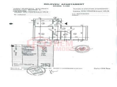 vanzare apartament 3 camere, dec, metrou 1 Decembrie