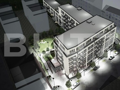 Apartament 2 camere, 54 mp, balcon, etaj intermediar, zona Vivo