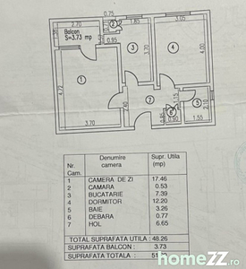 Apartament 2 camere =zona Pelican --- etajul 6