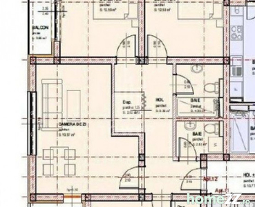 Apartament 3 camere de vânzare la cheie | Comision 0% | ...