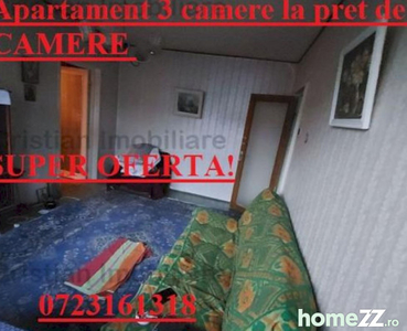 SUPER PERT!! Apartament 3 CAM la pret de 2 camere