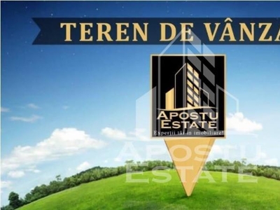 Teren intravilan 1220 mp,Zona Aradul Nou