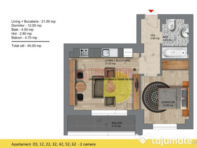 2 camere - Popesti Leordeni-Metrou-Berceni