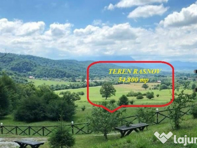 Teren Rasnov, 54.800 mp, Cheile Rasnoavei, extravilan intravilan, PUZ