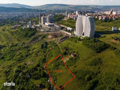 Teren construibil 4.000 mp, strada Frunzișului, lângă Wings