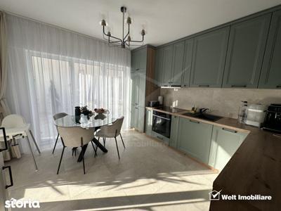 Apartament 3 camere, terasa 49 mp, 2 parcari, ultrafinisat, IRIS, str.