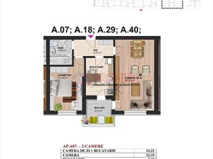 Apartament 2 camere Popesti