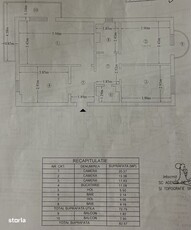 PF vand apartament 3 camere, et 2, kaufland pacurari