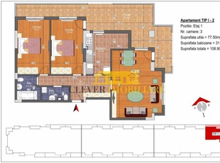 Titan Sector 3 | Apartament 3 camere Dezvoltator Comision 0