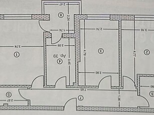 Apartament 3 camere Piata Sudului, 3 cam dec, 75mp