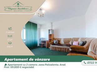 Apartament cu 2 camere, zona Polivalenta, Arad