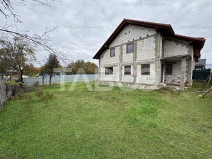 Casa tip duplex cu teren de 574 mp langa primarie in Cristian Sibiu