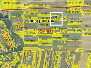 Teren Domnesti, Ciutaci Teren intravilan cu suprafata de 534m