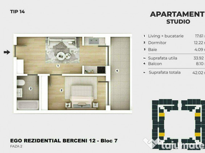 Ap 2 camere Berceni - Piscina | Parc - 400m Metrou - Ofer...