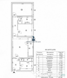 Apartament 3 Camere Semidecomandat Berceni-Aleea Covasna