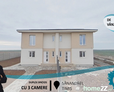 Duplex spațios cu 3 camere