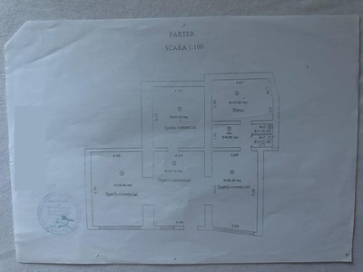 Spatiu comercial zona 9 Mai